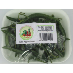 Chilli Pepper (Green) Packed 100g