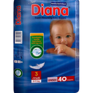 Diana Baby Diapers Midi 5-9 KG 40PCS