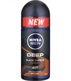 Nivea Deo Deep Black Carbon Espresso Roll On 50 ml
