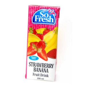 So Fresh Strawberry Banana Juice 1Ltr